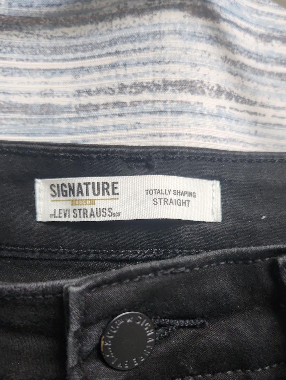 Levi's Straight Leg Jeans in Black